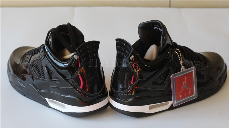 Authentic Air Jordan 4 Rero 11lab4 Black